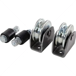 U PROFILE WHEELS WITH ROLLER GUIDE 80mm